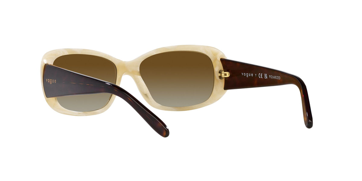 Vogue 0VO2606S 3078T5 55 Beige Horn/ Brown Gradient Polarised 55 / Cr39 / Acetate / Acetate