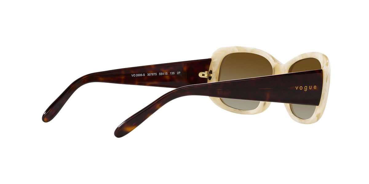 Vogue 0VO2606S 3078T5 55 Beige Horn/ Brown Gradient Polarised 55 / Cr39 / Acetate / Acetate