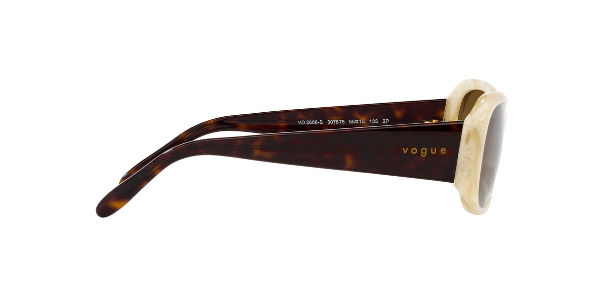 Vogue 0VO2606S 3078T5 55 Beige Horn/ Brown Gradient Polarised 55 / Cr39 / Acetate / Acetate