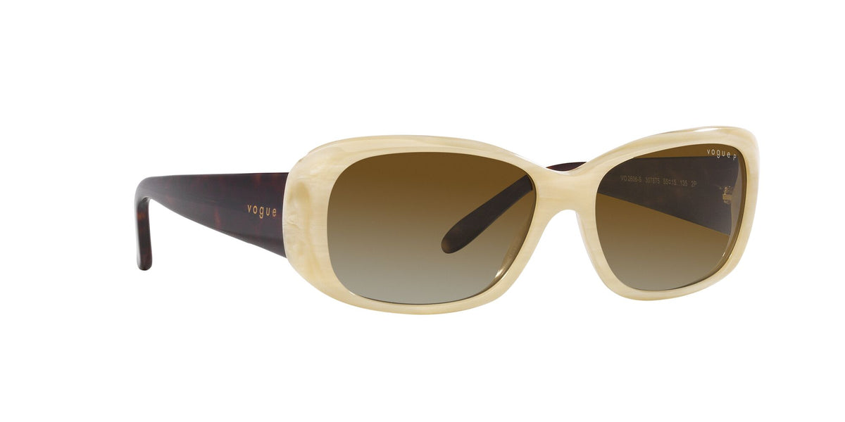 Vogue 0VO2606S 3078T5 55 Beige Horn/ Brown Gradient Polarised 55 / Cr39 / Acetate / Acetate