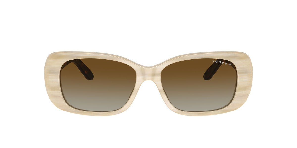 Vogue 0VO2606S 3078T5 55 Beige Horn/ Brown Gradient Polarised 55 / Cr39 / Acetate / Acetate