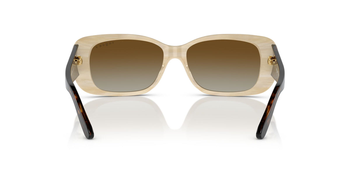 Vogue 0VO2606S 3078T5 55 Beige Horn/ Brown Gradient Polarised 55 / Cr39 / Acetate / Acetate