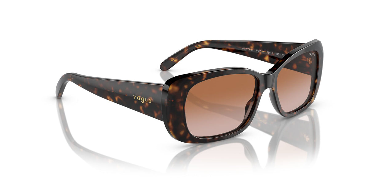 Vogue 0VO2606S W65613 52 Dark Havana/ Brown Gradient 52 / Plastic / Plastic
