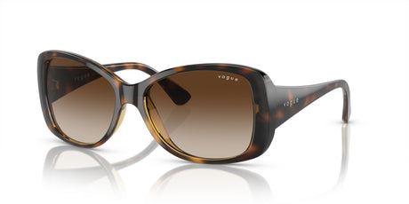 Vogue 0VO2843S W65613 56 Dark Havana/ Brown Gradient 56 / Plastic / Plastic
