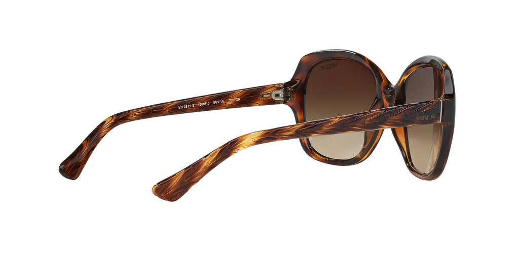 Vogue 0VO2871S 150813 56 Striped Dark Havana/ Brown Gradient 56 / Plastic / Plastic