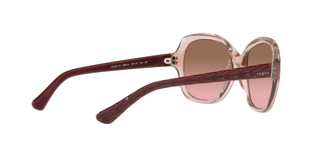 Vogue 0VO2871S 286414 56 Transparent Pink/ Pink Gradient Brown