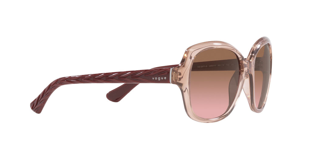 Vogue 0VO2871S 286414 56 Transparent Pink/ Pink Gradient Brown