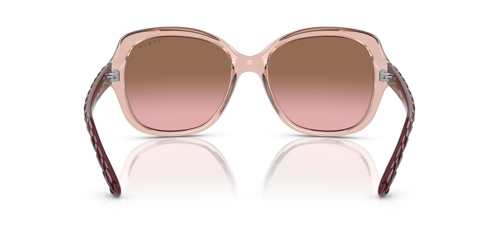 Vogue 0VO2871S 286414 56 Transparent Pink/ Pink Gradient Brown