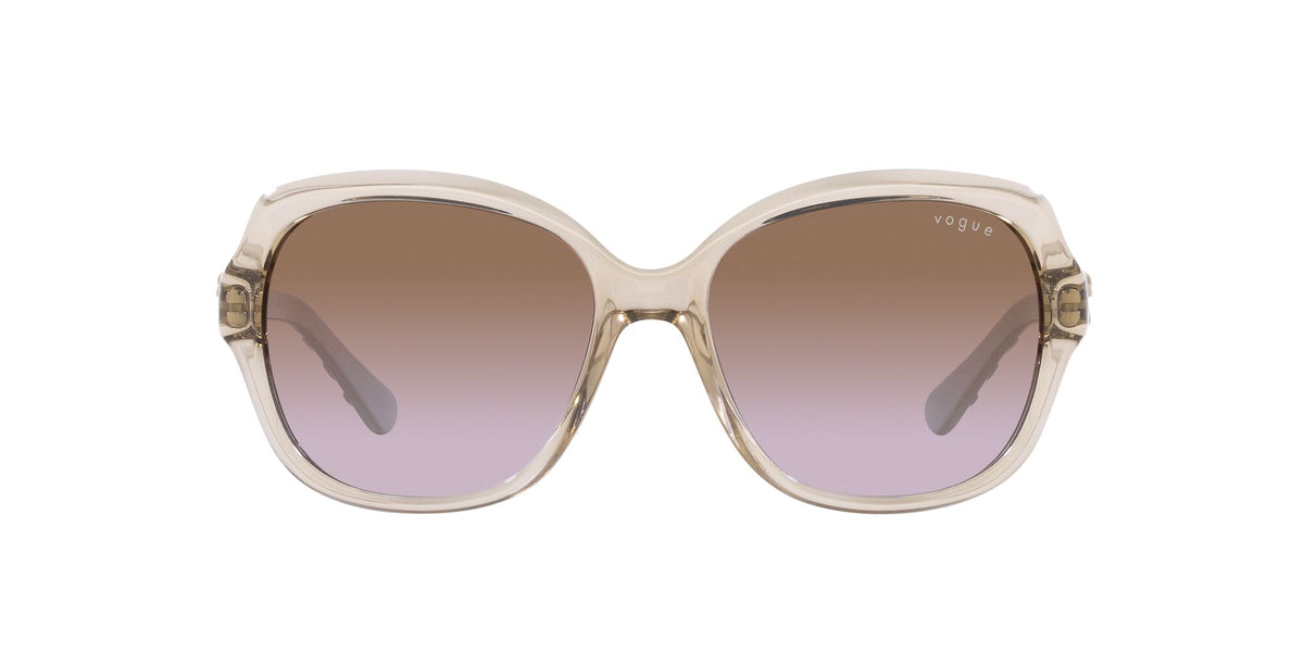 Vogue 0VO2871S 299068 56 Transparent Light Brown/ Violet Gradient Brown 56 / Polycarbonate / Injected / Molded