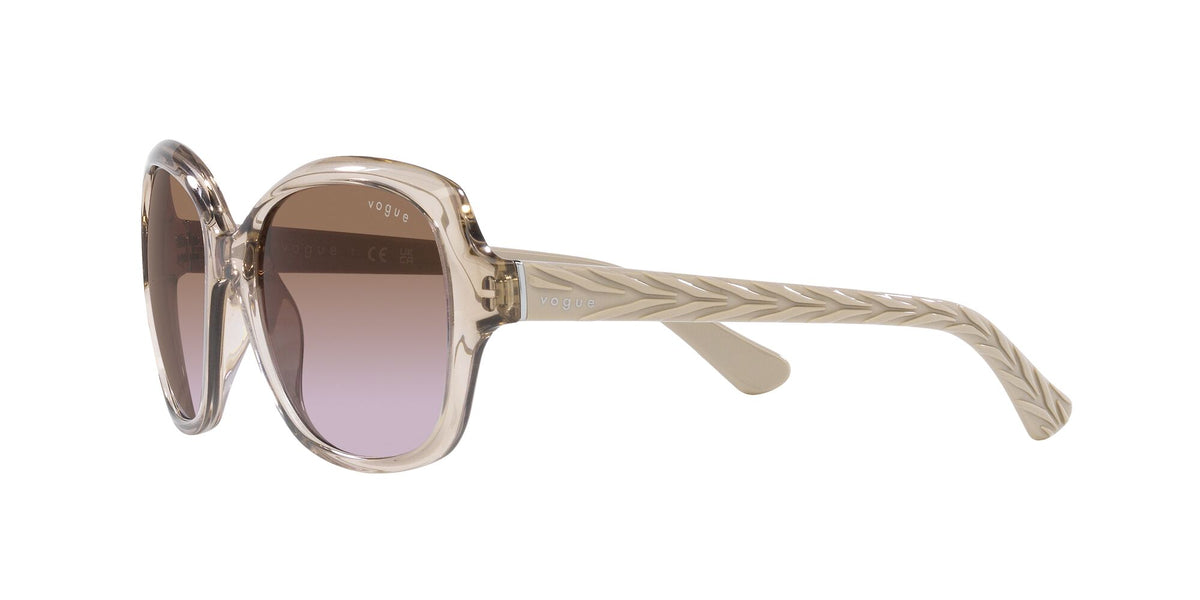 Vogue 0VO2871S 299068 56 Transparent Light Brown/ Violet Gradient Brown 56 / Polycarbonate / Injected / Molded