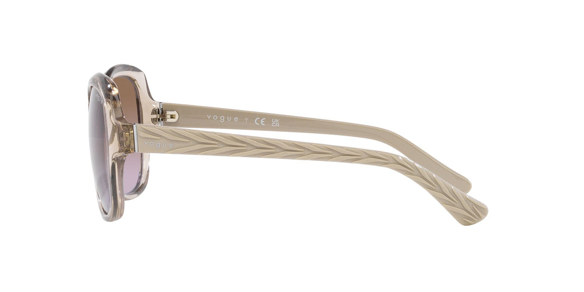 Vogue 0VO2871S 299068 56 Transparent Light Brown/ Violet Gradient Brown 56 / Polycarbonate / Injected / Molded