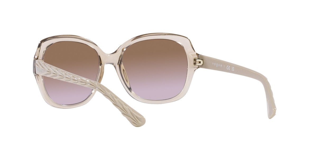 Vogue 0VO2871S 299068 56 Transparent Light Brown/ Violet Gradient Brown 56 / Polycarbonate / Injected / Molded