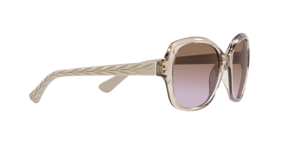 Vogue 0VO2871S 299068 56 Transparent Light Brown/ Violet Gradient Brown 56 / Polycarbonate / Injected / Molded