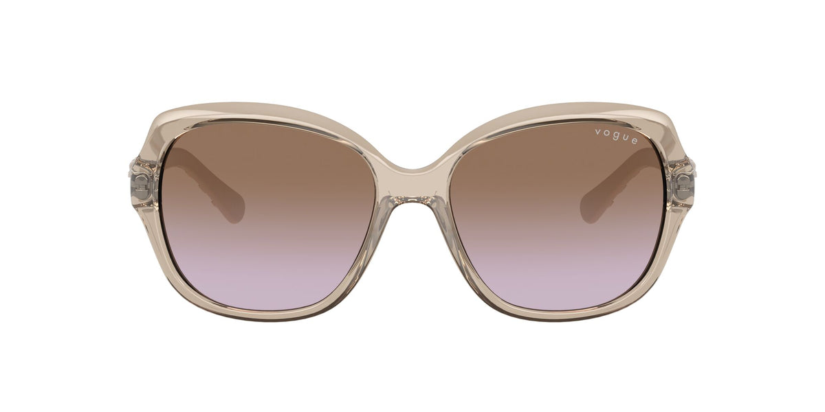 Vogue 0VO2871S 299068 56 Transparent Light Brown/ Violet Gradient Brown 56 / Polycarbonate / Injected / Molded