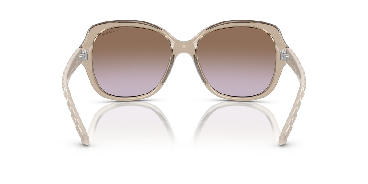 Vogue 0VO2871S 299068 56 Transparent Light Brown/ Violet Gradient Brown 56 / Polycarbonate / Injected / Molded