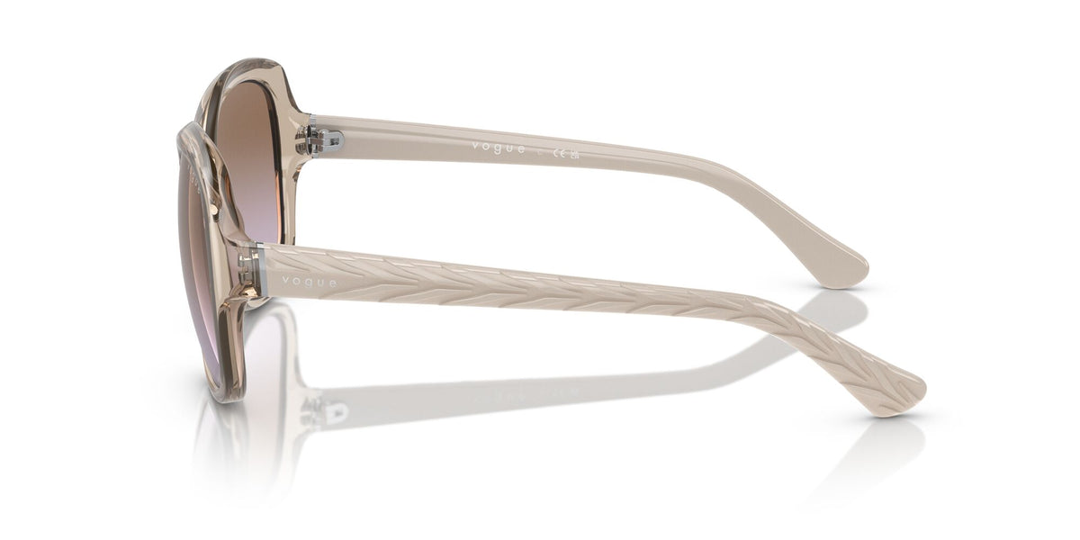 Vogue 0VO2871S 299068 56 Transparent Light Brown/ Violet Gradient Brown 56 / Polycarbonate / Injected / Molded