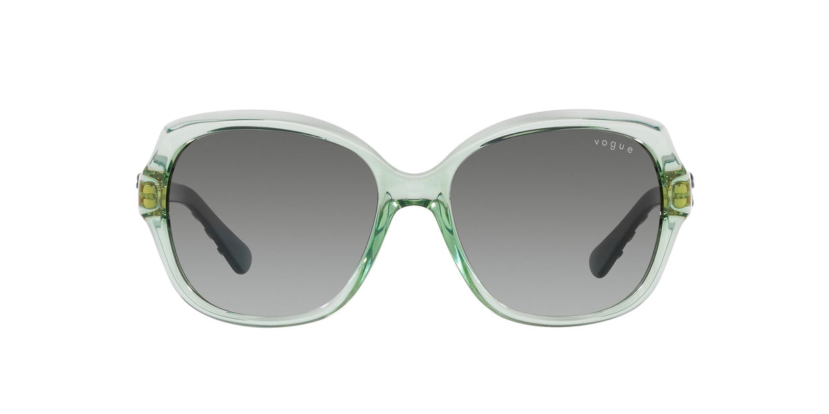 Vogue 0VO2871S 304311 56 Transparent Green/ Gradient Grey 56 / Polycarbonate / Injected / Molded