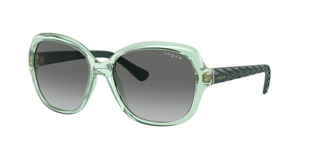 Vogue 0VO2871S 304311 56 Transparent Green/ Gradient Grey 56 / Polycarbonate / Injected / Molded