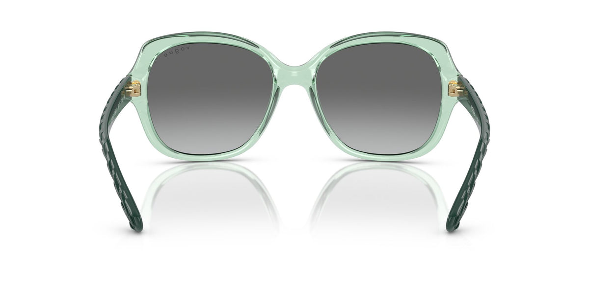 Vogue 0VO2871S 304311 56 Transparent Green/ Gradient Grey 56 / Polycarbonate / Injected / Molded