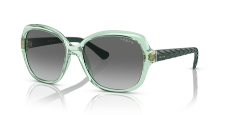 Vogue 0VO2871S 304311 56 Transparent Green/ Gradient Grey 56 / Polycarbonate / Injected / Molded