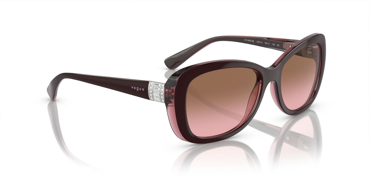 Vogue 0VO2943SB 194114 55 Top Brown/Opal Pink/ Pink Gradient Brown 55 / Plastic / Plastic