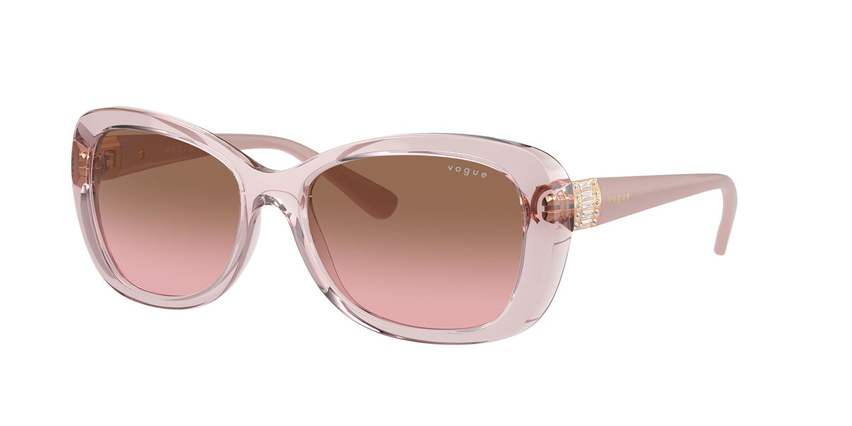Vogue 0VO2943SB 294214 55 Transparent Pink/ Pink Gradient Brown