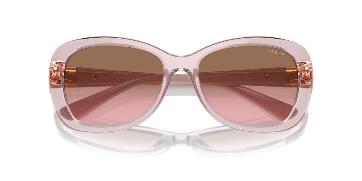 Vogue 0VO2943SB 294214 55 Transparent Pink/ Pink Gradient Brown