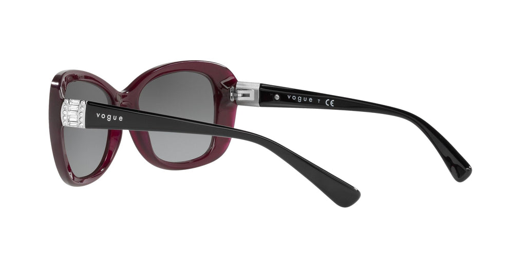 Vogue 0VO2943SB 298911 55 Transparent Dark Cherry/ Grey Gradient 55 / Plastic / Plastic