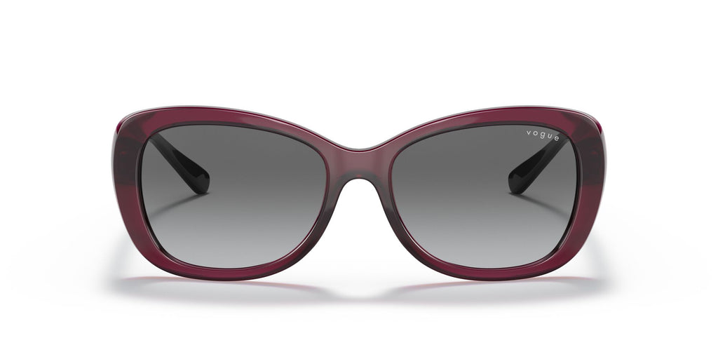 Vogue 0VO2943SB 298911 55 Transparent Dark Cherry/ Grey Gradient 55 / Plastic / Plastic