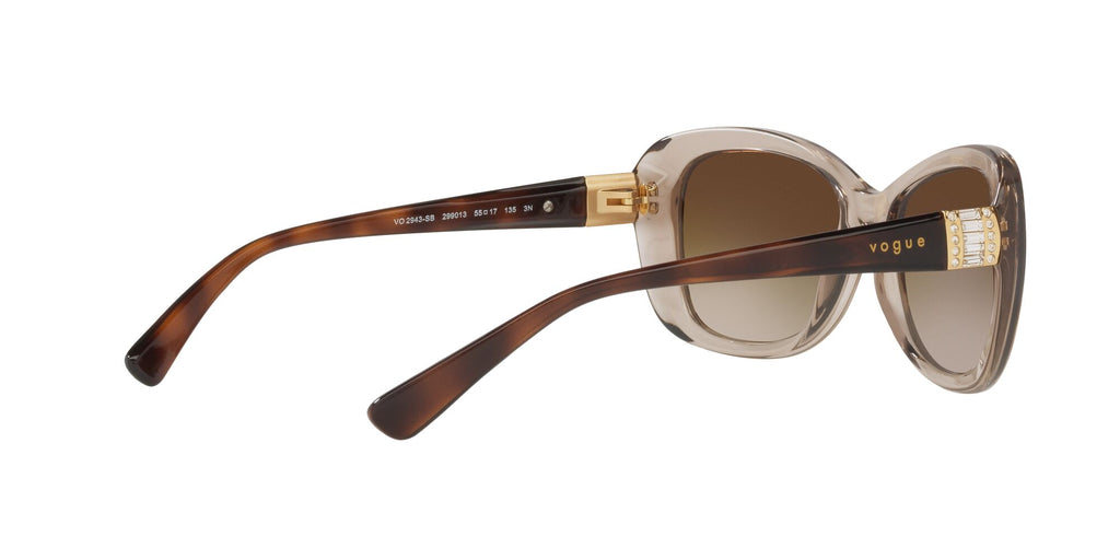 Vogue 0VO2943SB 299013 55 Transparent Light Brown/ Brown Gradient 55 / Plastic / Plastic