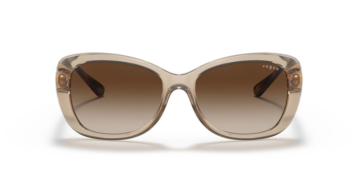 Vogue 0VO2943SB 299013 55 Transparent Light Brown/ Brown Gradient 55 / Plastic / Plastic