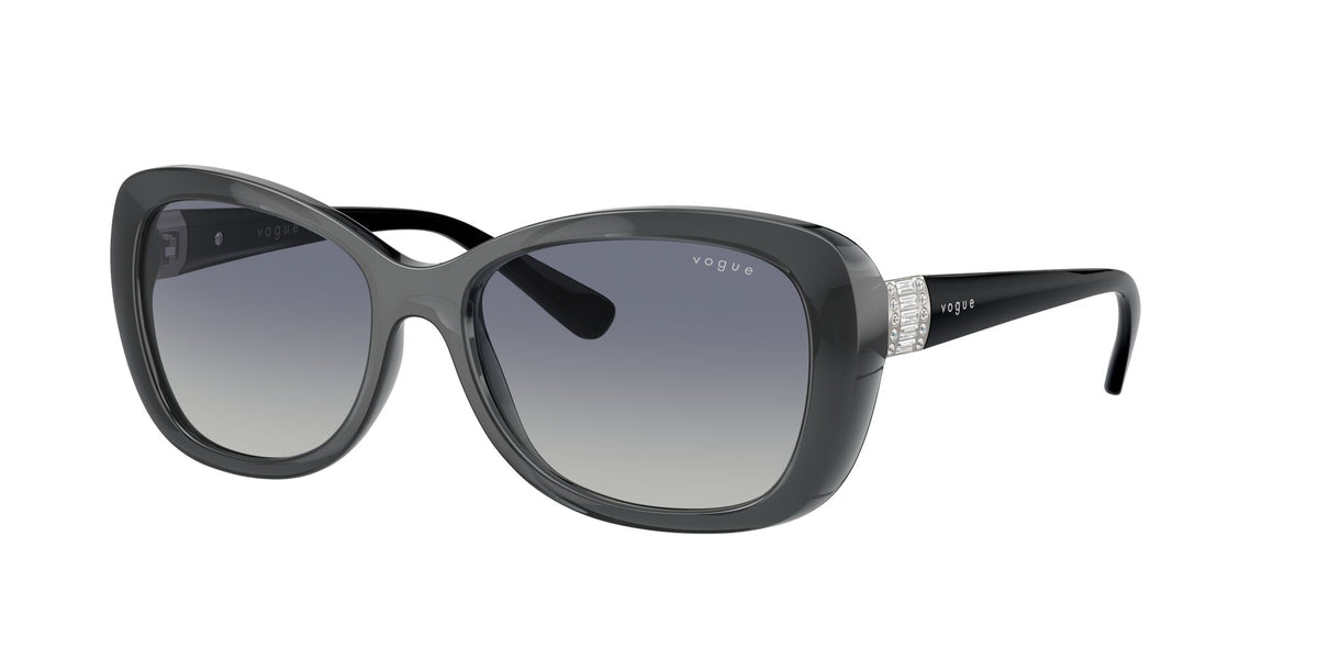 Vogue 0VO2943SB 31324L 55 Transparent Grey/ Gradient Blue