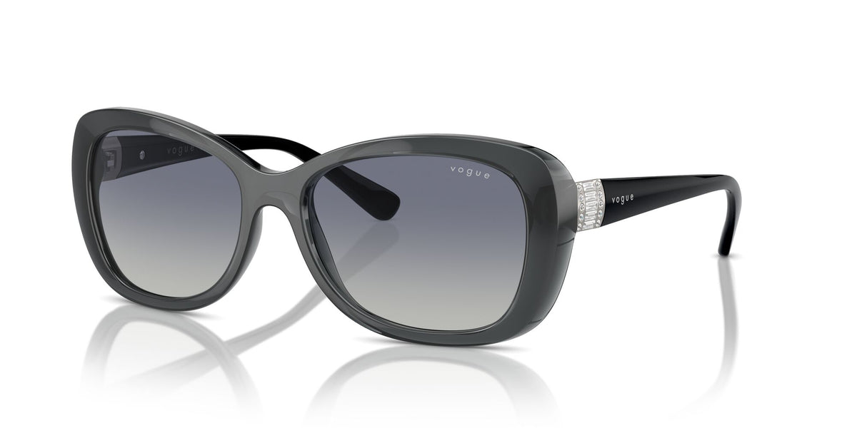 Vogue 0VO2943SB 31324L 55 Transparent Grey/ Gradient Blue