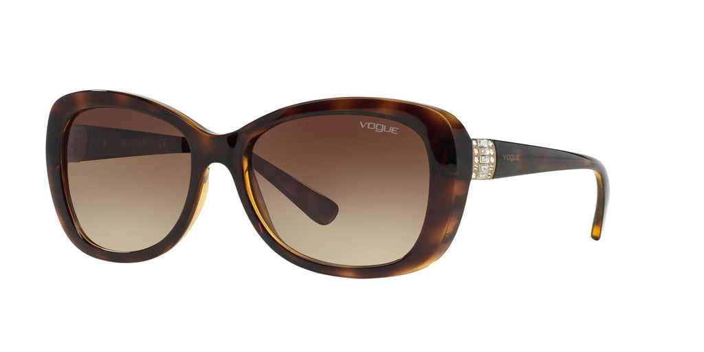 Vogue 0VO2943SB W65613 55 Dark Havana/ Brown Gradient 55 / Plastic / Plastic