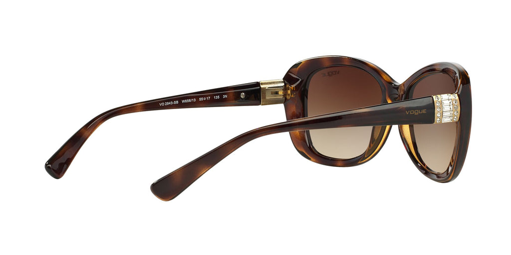 Vogue 0VO2943SB W65613 55 Dark Havana/ Brown Gradient 55 / Plastic / Plastic