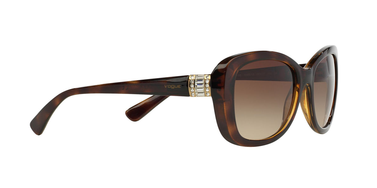 Vogue 0VO2943SB W65613 55 Dark Havana/ Brown Gradient 55 / Plastic / Plastic
