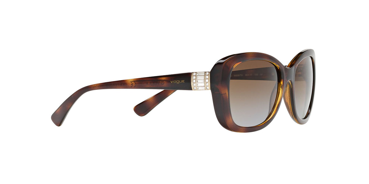 Vogue 0VO2943SB W656T5 55 Dark Havana/ Brown Gradient Polarised 55 / Plastic / Plastic