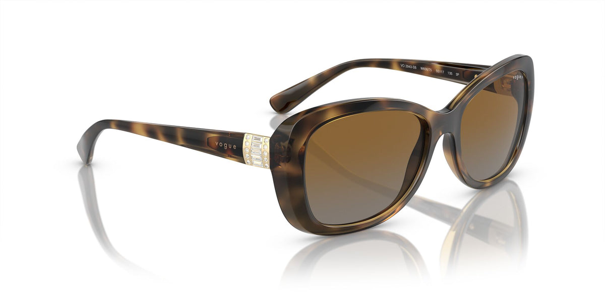 Vogue 0VO2943SB W656T5 55 Dark Havana/ Brown Gradient Polarised 55 / Plastic / Plastic