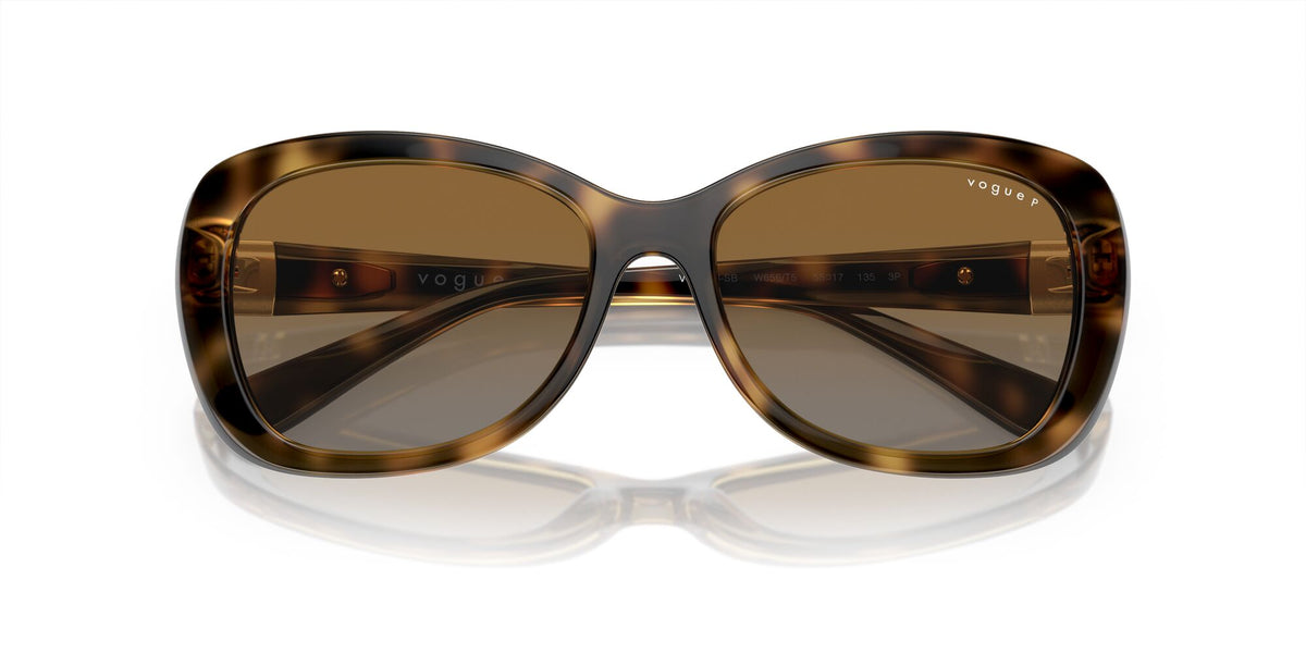 Vogue 0VO2943SB W656T5 55 Dark Havana/ Brown Gradient Polarised 55 / Plastic / Plastic