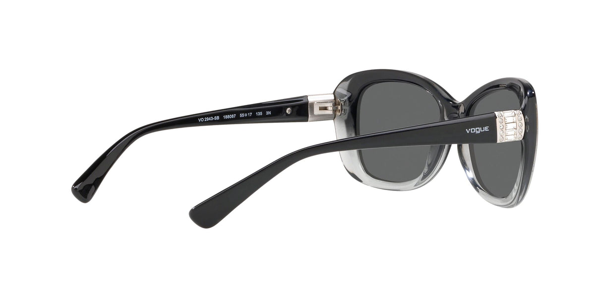 Vogue VO 2943SB Top Black/ Grey Transparent / Grey 55 / Plastic / Plastic