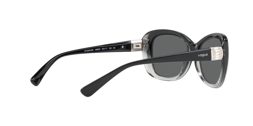 Vogue VO 2943SB Top Black/ Grey Transparent / Grey 55 / Plastic / Plastic