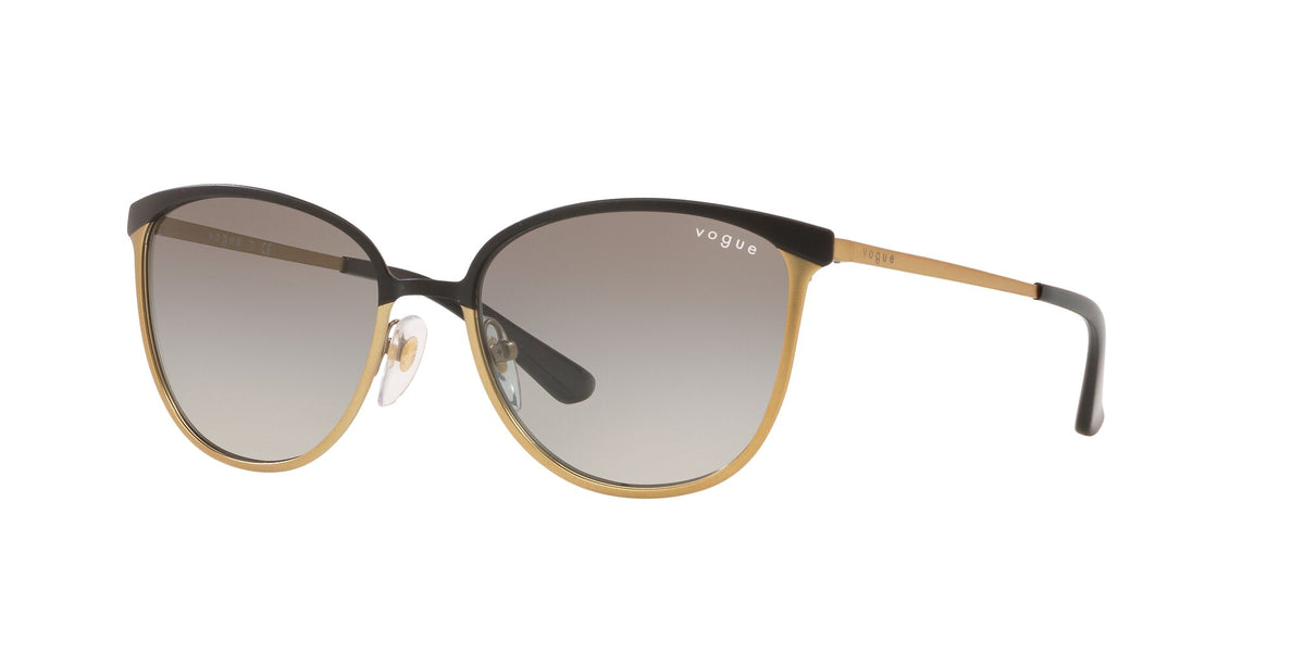 Vogue 0VO4002S 513411 55 Top Matte Black/Brushed Gold/ Grey Gradient 55 / Plastic / Metal