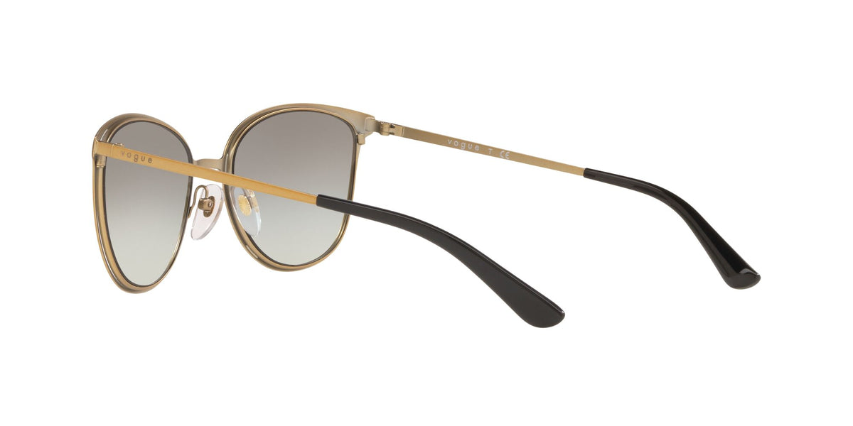 Vogue 0VO4002S 513411 55 Top Matte Black/Brushed Gold/ Grey Gradient 55 / Plastic / Metal