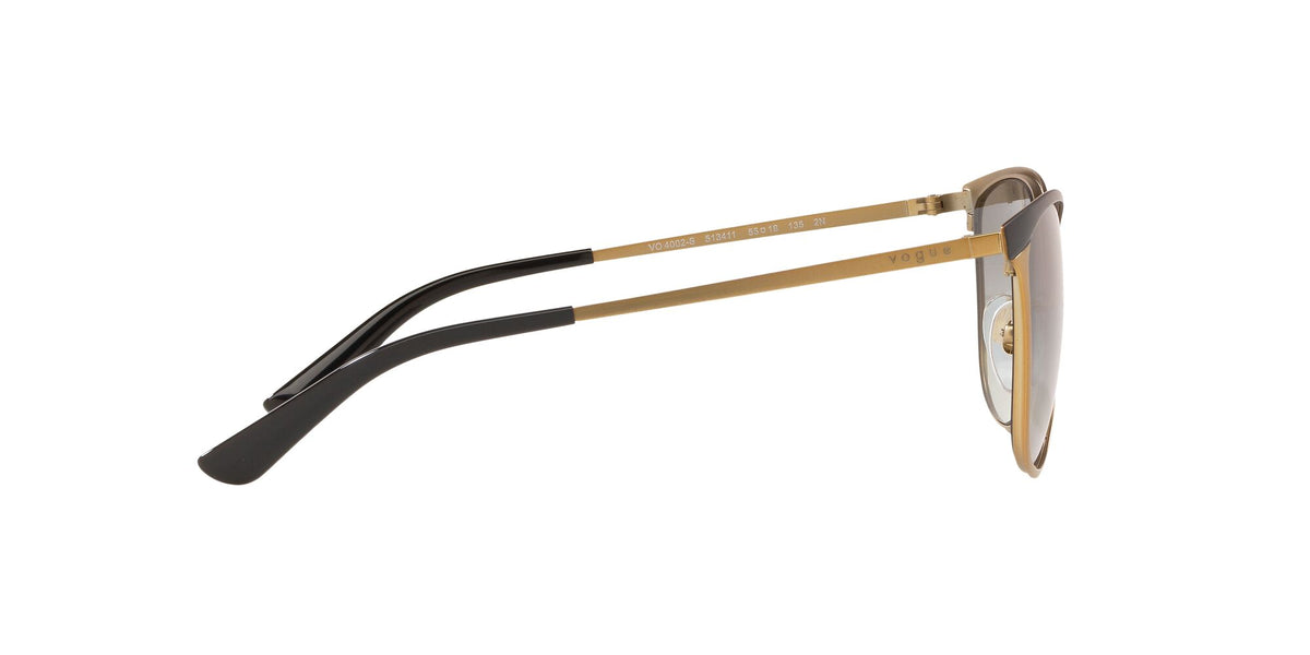 Vogue 0VO4002S 513411 55 Top Matte Black/Brushed Gold/ Grey Gradient 55 / Plastic / Metal