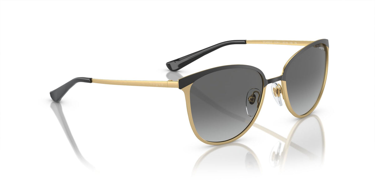 Vogue 0VO4002S 513411 55 Top Matte Black/Brushed Gold/ Grey Gradient 55 / Plastic / Metal