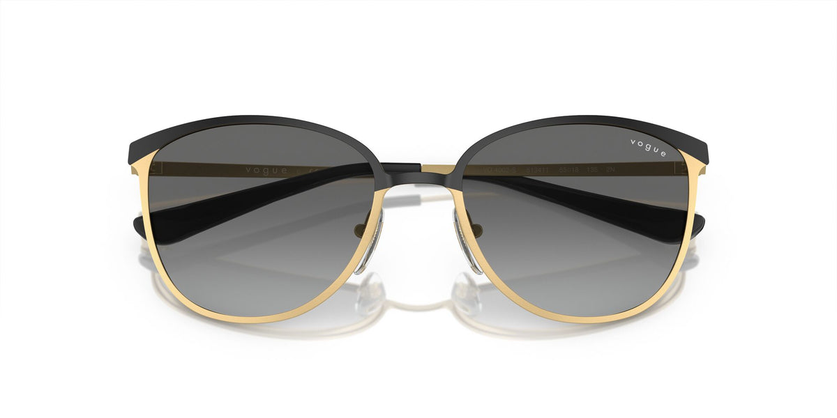 Vogue 0VO4002S 513411 55 Top Matte Black/Brushed Gold/ Grey Gradient 55 / Plastic / Metal