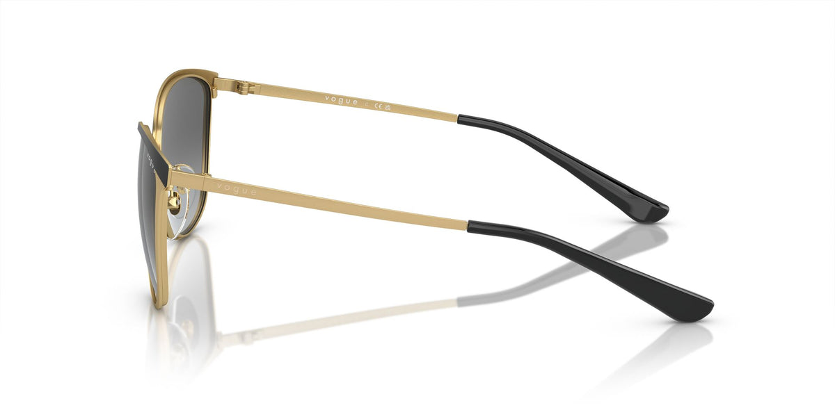 Vogue 0VO4002S 513411 55 Top Matte Black/Brushed Gold/ Grey Gradient 55 / Plastic / Metal