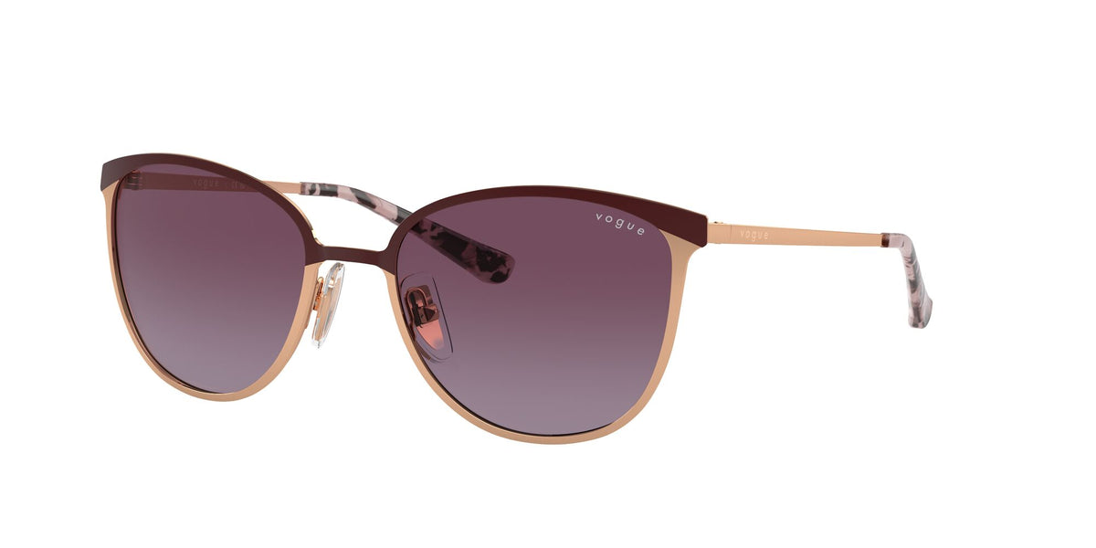 Vogue 0VO4002S 51708H 55 Top Bordeaux/Rose Gold/ Gradient Violet