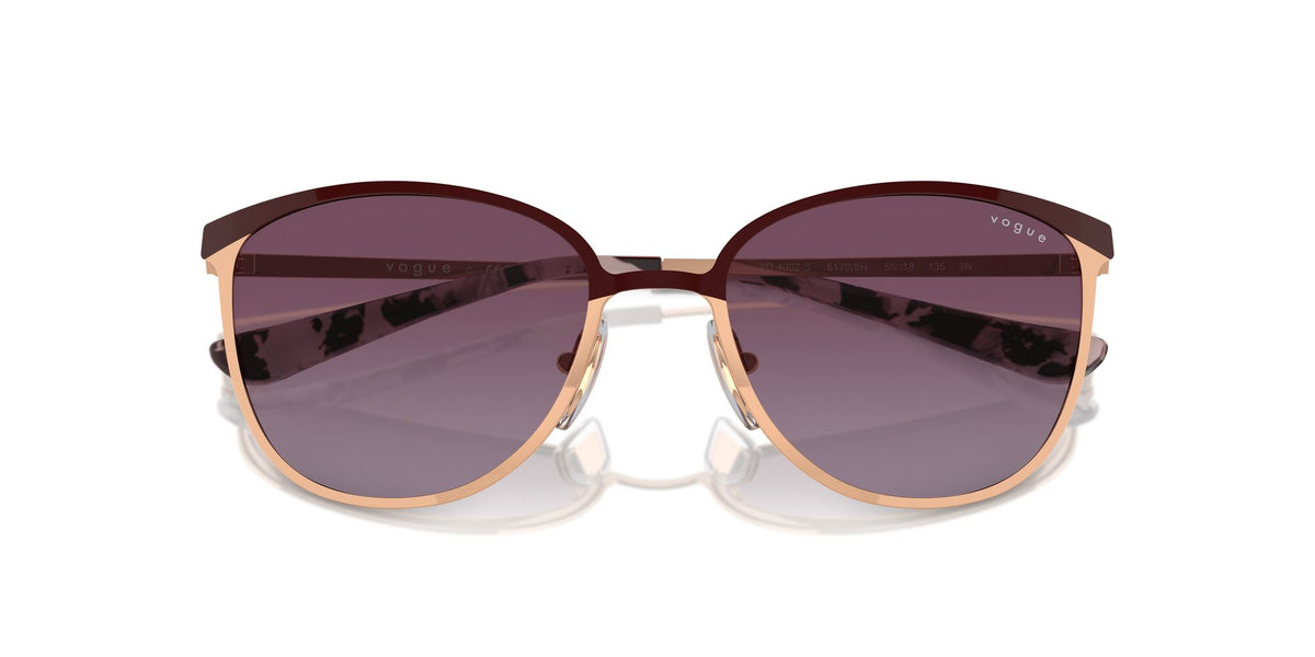 Vogue 0VO4002S 51708H 55 Top Bordeaux/Rose Gold/ Gradient Violet