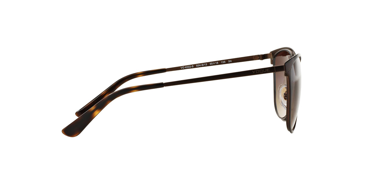 Vogue 0VO4002S 934S13 55 Matte Brown/ Brown Gradient 55 / Plastic / Metal